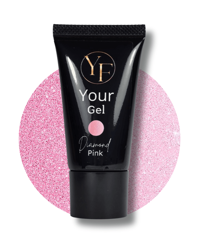 Your Gel Diamond Pink Hema & TPO vrij