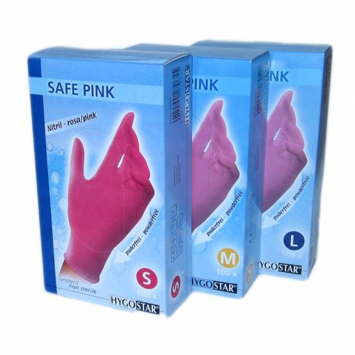 Nitril handschoenen Rose M & S