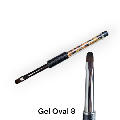 YF Gel Penseel Oval NR 8