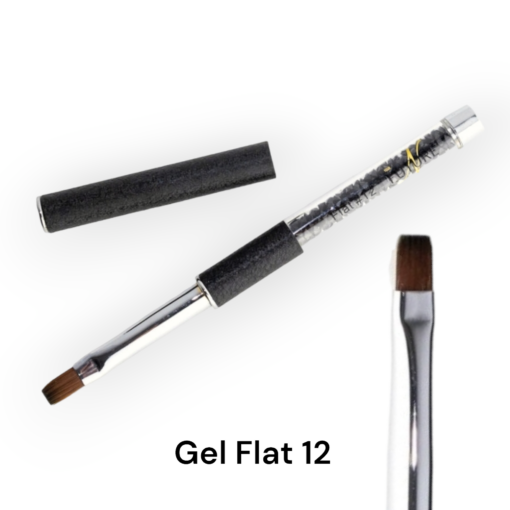 YF Gel penseel Flat 12
