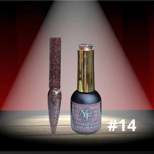 YF Glitter Gelpolish #14