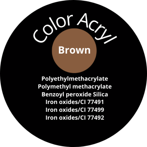Color Acryl Brown - Afbeelding 2