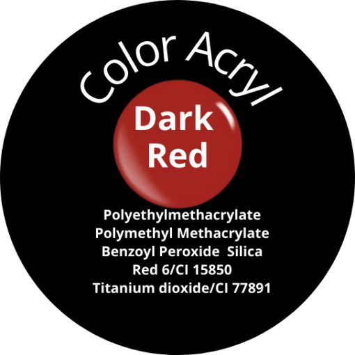 Color Acryl Dark Red - Afbeelding 2