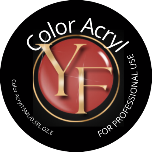 Color Acryl Dark Red