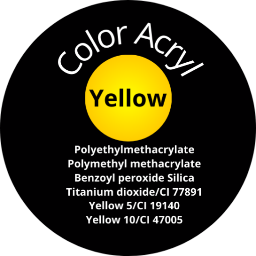 Color Acryl Yellow - Afbeelding 2
