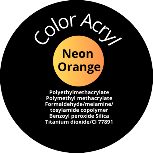 Color Acryl Neon Orange - Afbeelding 2