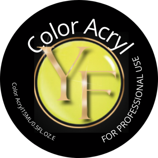Color Acryl Neon Yellow