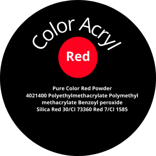 Color Acryl Rood - Afbeelding 2
