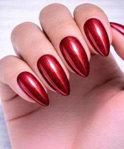 Alternative view of YF Gelpolish Galaxy Red