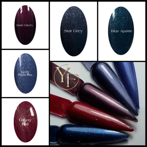 YF Gelpolish Blue Apatite - Afbeelding 3
