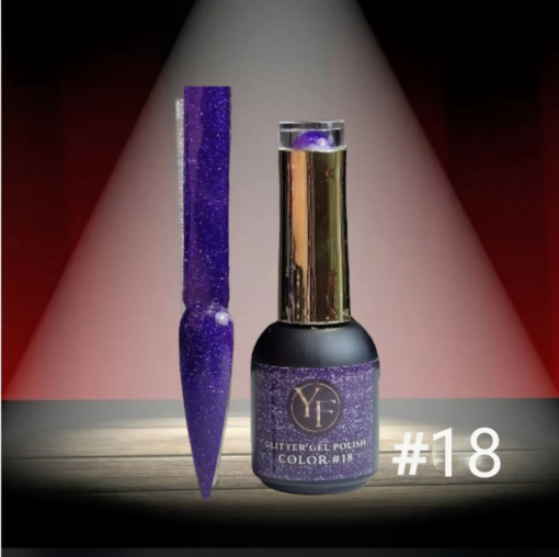 YF Glitter Gelpolish #18