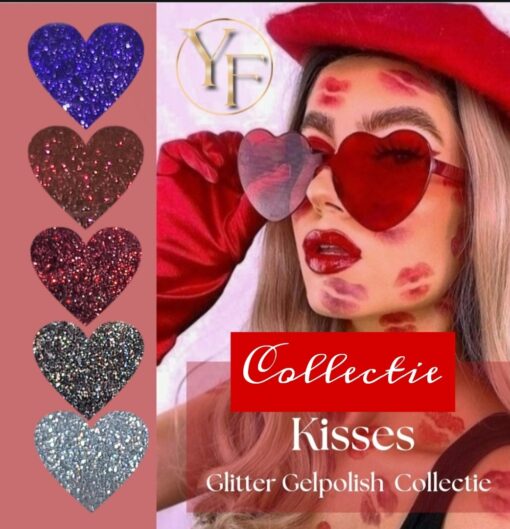 YF Glitter Gelpolish #18 - Afbeelding 3