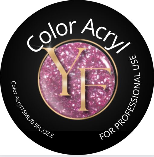 Acryl Color Pink Sparkle