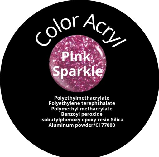 Acryl Color Pink Sparkle - Afbeelding 2