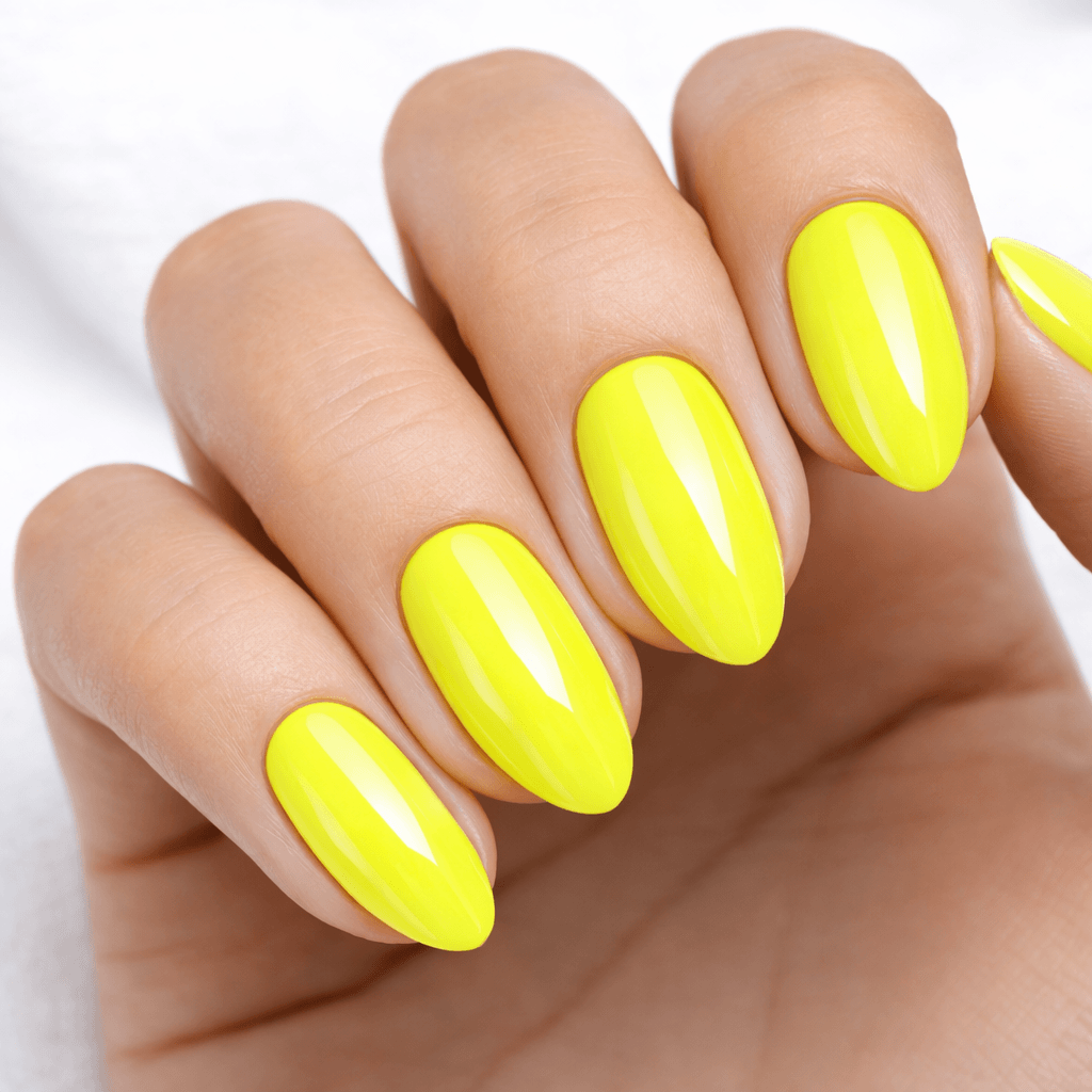 YF Gelpolish Neon Yellow - Afbeelding 2