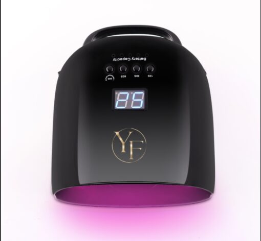 Draadloze UV/LED Lamp zwart (met duimsteun)
