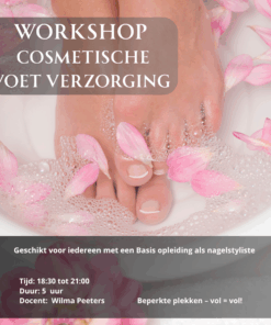 Workshop: Cosmetische voetverzorging 5-3-2026