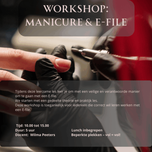 Manicure & E-File 13-10-25