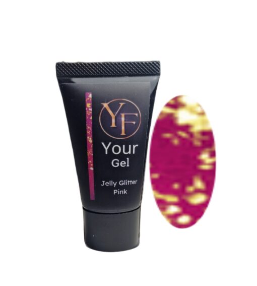 Your Gel Jelly Glitter Pink