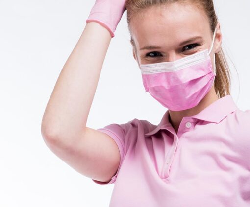 Mond masker Pink
