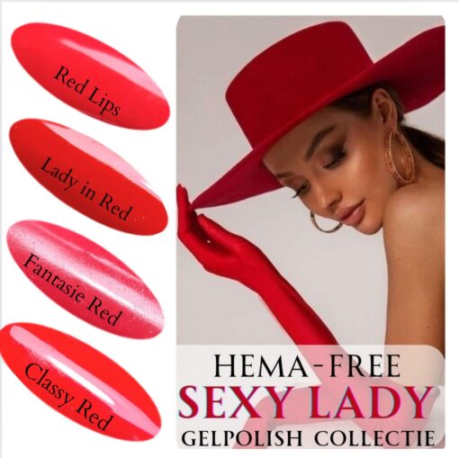 YF Gelpolish Classy Red - Afbeelding 3