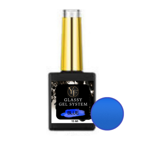 Glassy Gel Blue