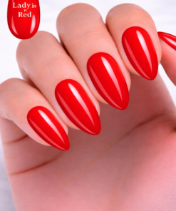Alternative view of YF Gelpolish Lady in Red
