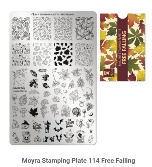Moyra Stamping Plate 114 Free Falling
