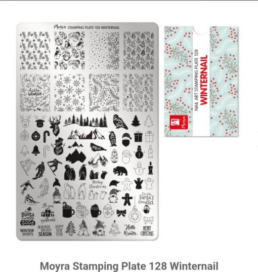 Moyra Stamping Plate 128 Winternail