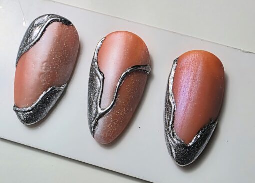 Quick Class 3D chrome Nail Art - Afbeelding 3
