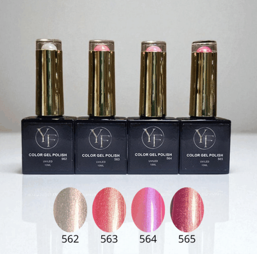 Shimmery Mermaid Gelpolish 10 ML Set NR 1
