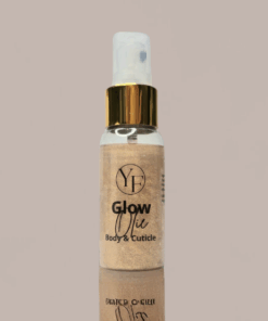 Glow Olie voor body en cuticle met fijne mooie glitters