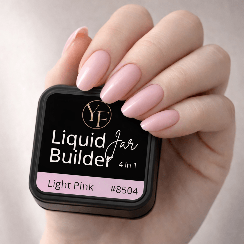 YF liquid builder Jar Light Pink - Afbeelding 2