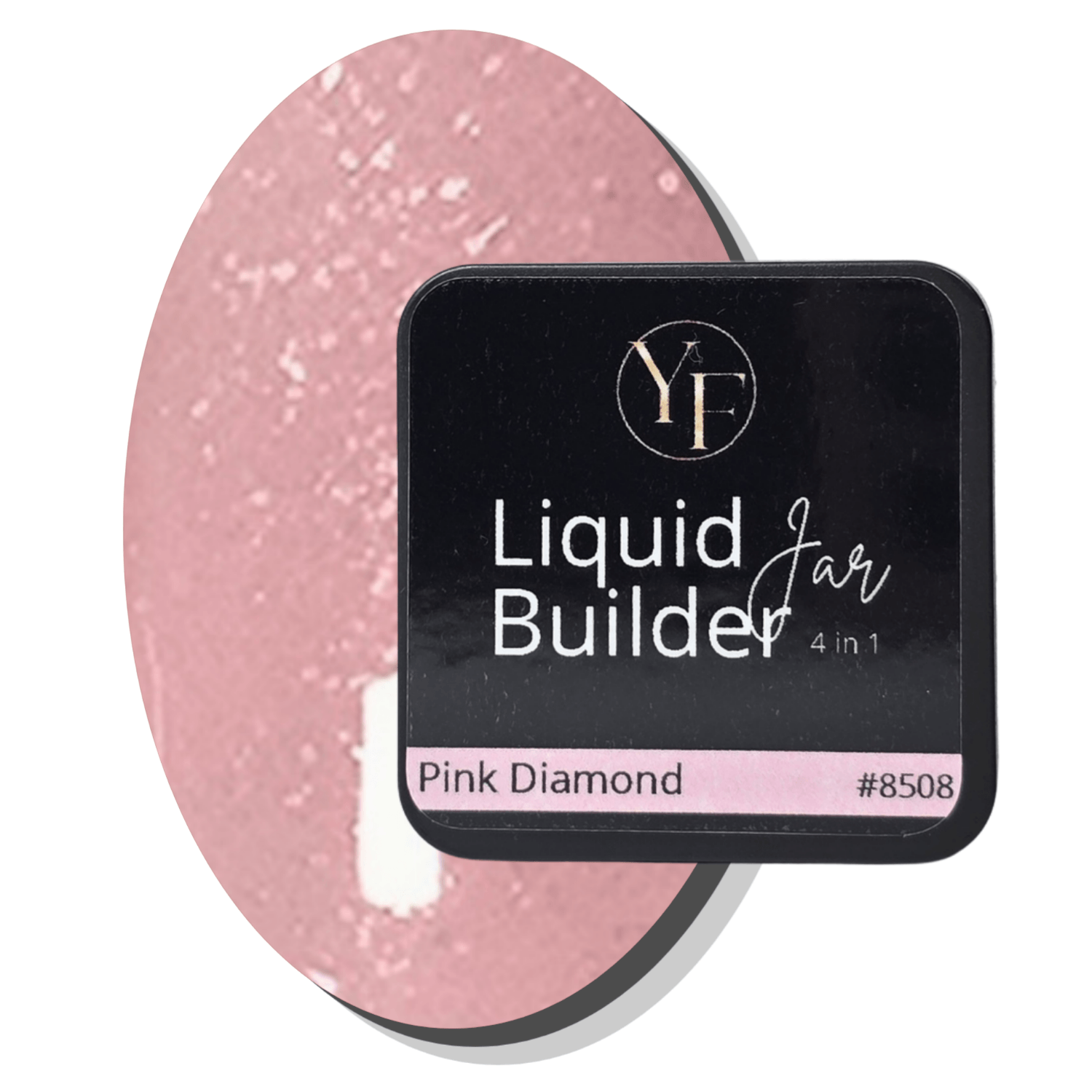 YF Liquid Builder Jar Pink Diamond