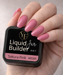 Alternative view of YF Liquid Builder jar Sakura Pink