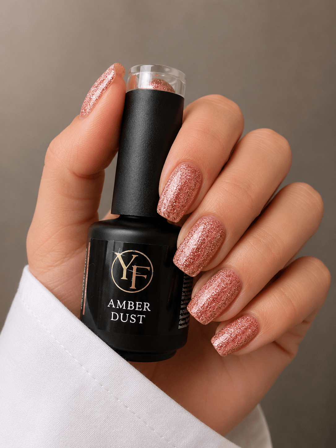 YF Gelpolish Amber Dust - Afbeelding 2