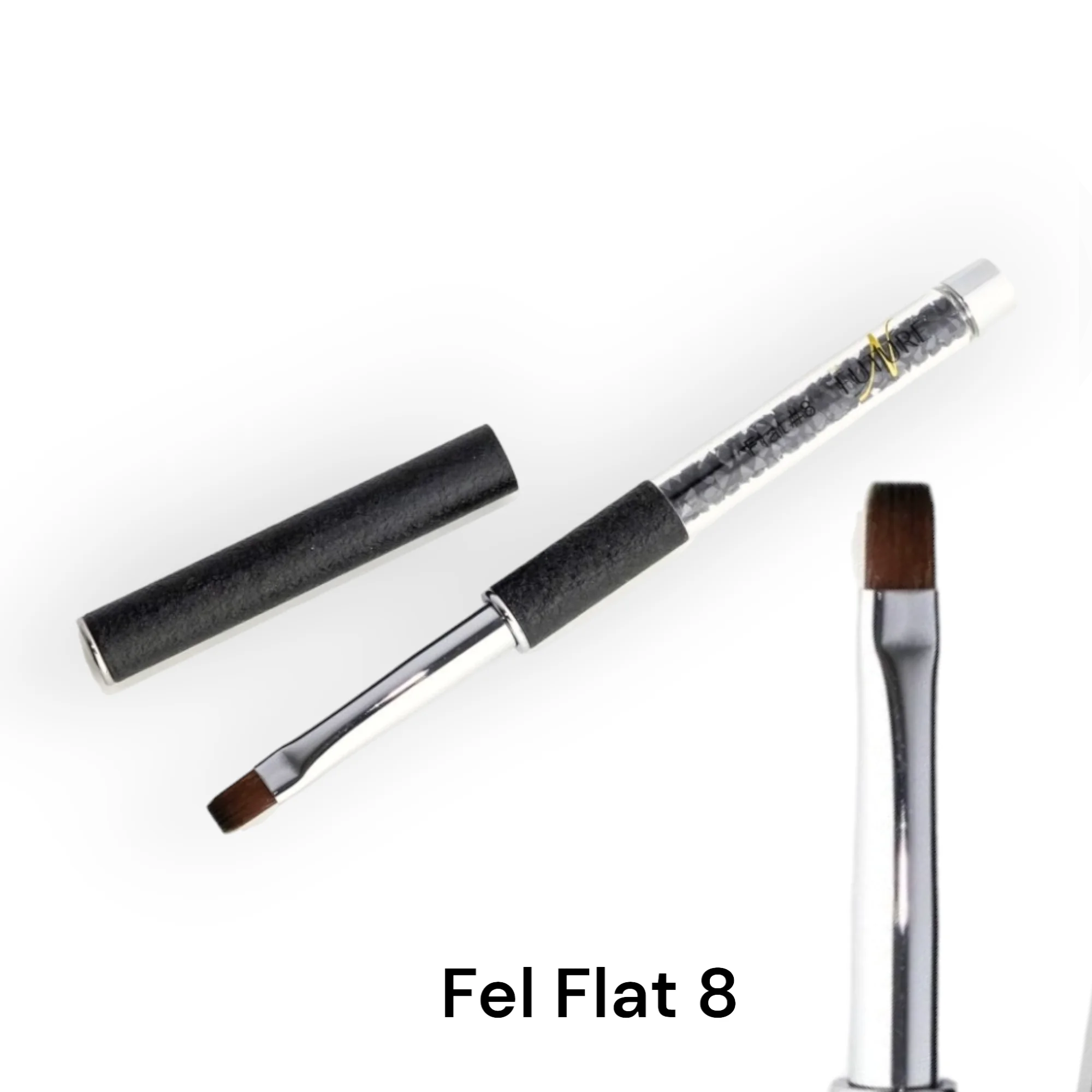 Gel penseel Flat 8 YF