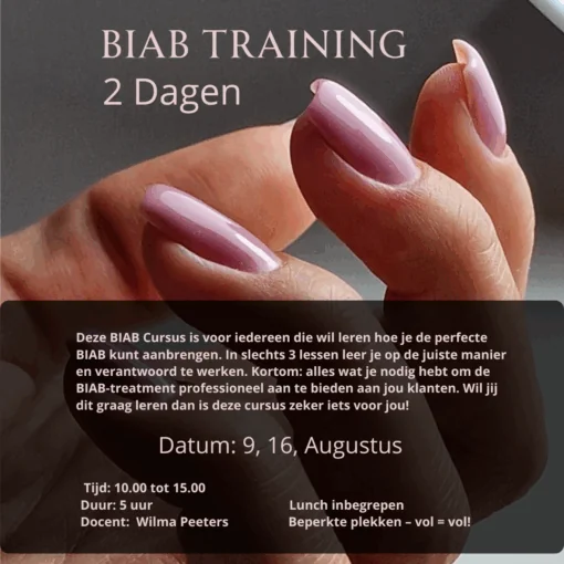 Biab Cursus 2 Dagen 9, 16, Augustus